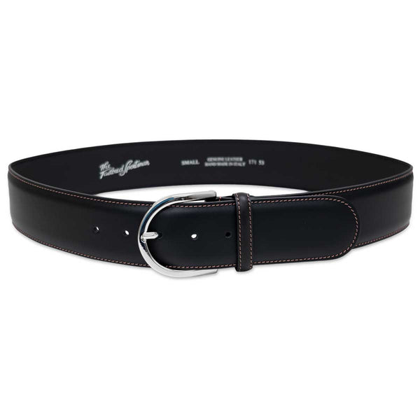 Tailored Sportsman In Contrast Ladies Belt - Black